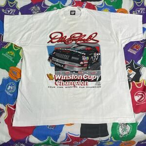 Vintage 1990 Dale Earnhardt Winston Cup Champion NASCAR Tee